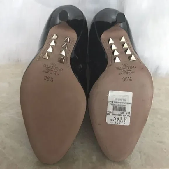 VALENTINO NEW‎ PATENT LEATHER BOOTS​​​ - Picture 5 of 8